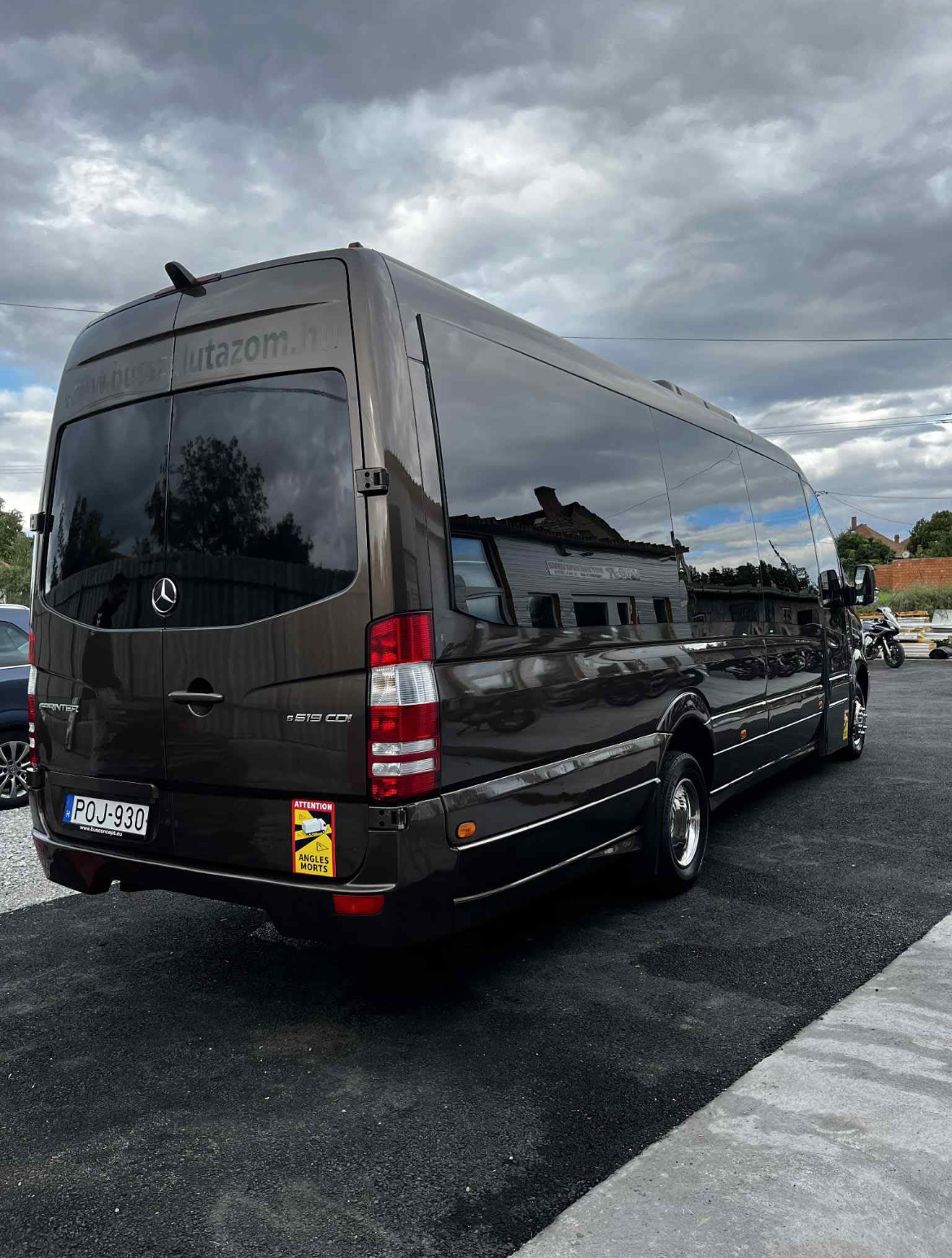 Brown Sprinter rear